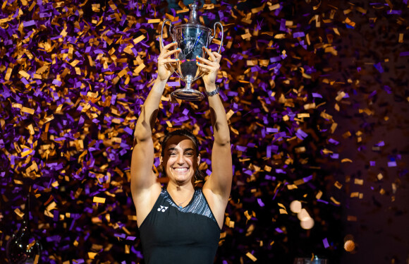 Caroline Garcia remporte le Masters WTA à Fort Worth au Texas et devient 4ème joueuse mondiale de tennis le 7 novembre 2022. (Credit Image: © Rob Prange/AFP7 via ZUMA Press Wire)