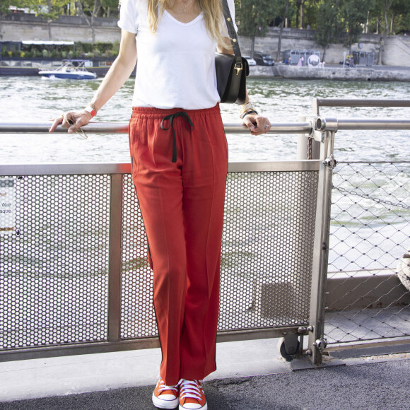 Sophie Thalmann - People lors de l'événement "La croisière Miraculous" à Paris. Le 29 juin 2022 © Christophe Aubert via Bestimage