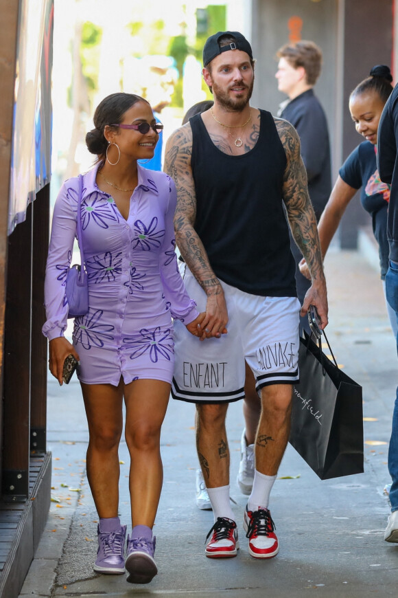 Photo Christina Milian Et Son Mari Matt Pokora M Pokora Los 