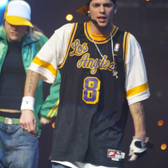 Linkup, Matt Pokora au concert "NRJ Music Tour" au Zénith à Paris le 10 mai 2004