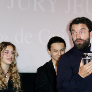 Guillaume Gouix a reçu le prix du jury Jeune pour "Amore Mio" lors du festival international du film de Saint-Jean de Luz. © Patrick Bernard / Bestimage