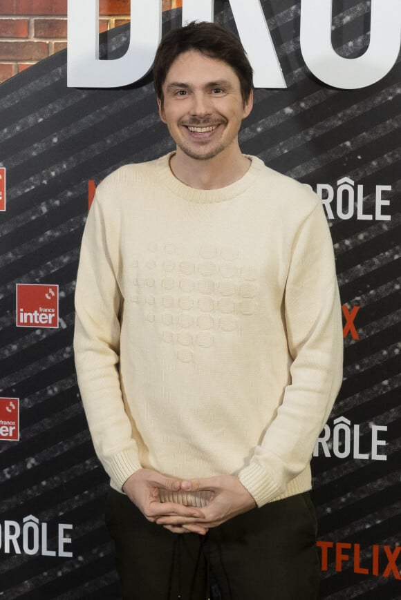 Guillermo Guiz - Avant-première de la série "Drôle" sur Netflix à la Maison de la Radio à Paris. © Jack Tribeca / Bestimage