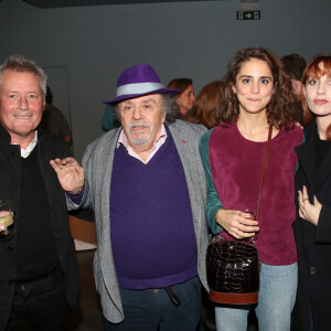 Exclusif - Alessandro Baricco, Jean-Michel Ribes, Lou Chauvain et Lolita Chammah - Générale de la pièce "Smith et Wesson" d'Alessandro Baricco, au Théâtre du Rond-Point à Paris, le 9 novembre 2022. © Bertrand Rindoff / Bestimage