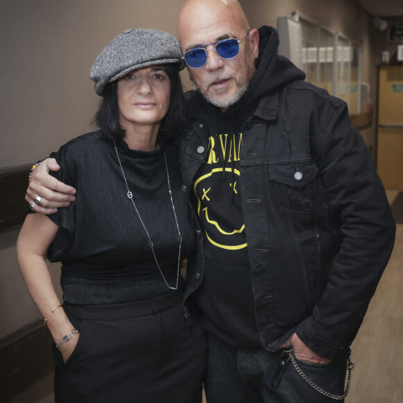 Exclusif - Sandrine Aboukrat Levi , Pascal Obispo - Hommage à Daniel Lévi lors d'un gala au théâtre Mogador à Paris au profit de l'association Daniel Lévi le 7 novembre 2022. © Jack Tribeca / Bestimage