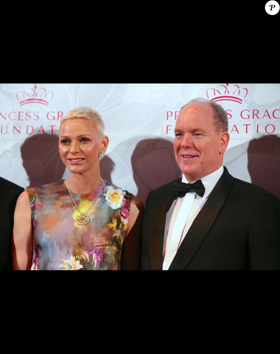 Le prince Albert de Monaco et la princesse Charlene - Princess Grace Awards à New York, le 3 novembre 2022. Photo by Charles Guerin/ABACAPRESS.COM