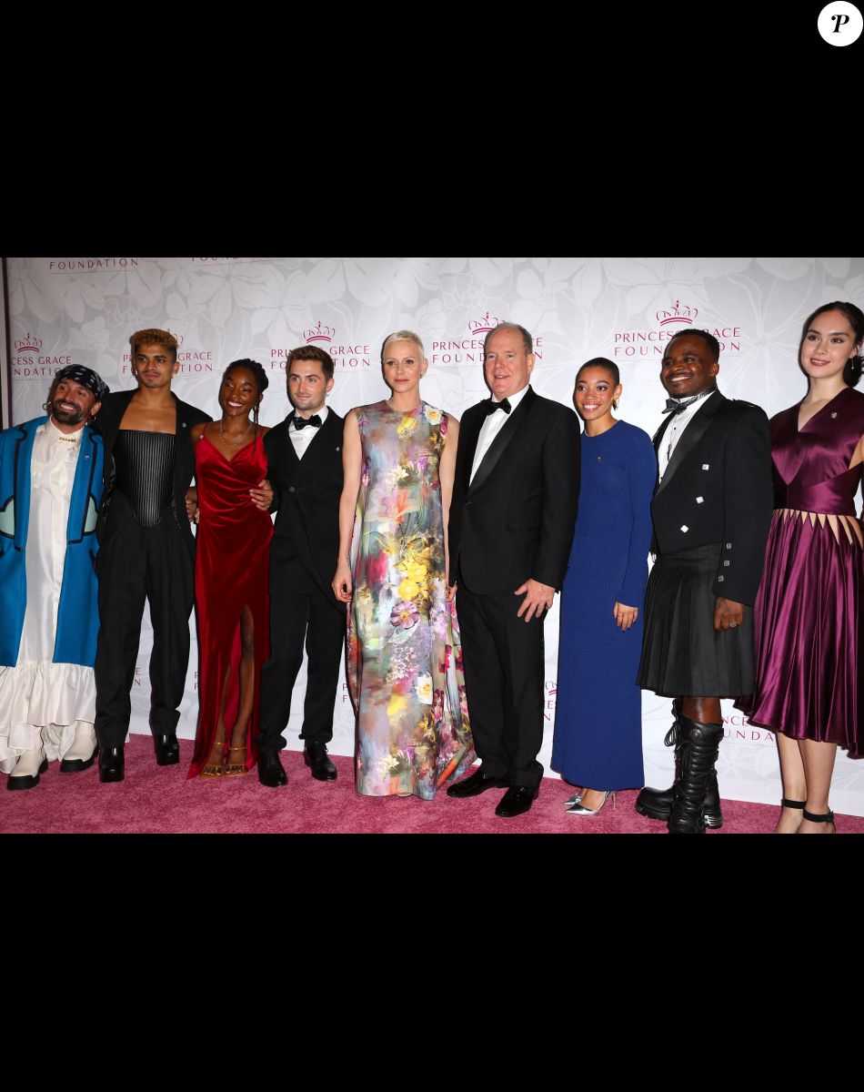 Le prince Albert de Monaco et la princesse Charlene - Princess Grace Awards à New York, le 3 novembre 2022. Photo by Charles Guerin/ABACAPRESS.COM