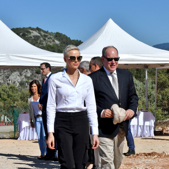 La princesse Charlène de Monaco devient présidente de la SPA, le 12 septembre 2022. © Bruno Bebert/Bestimage 