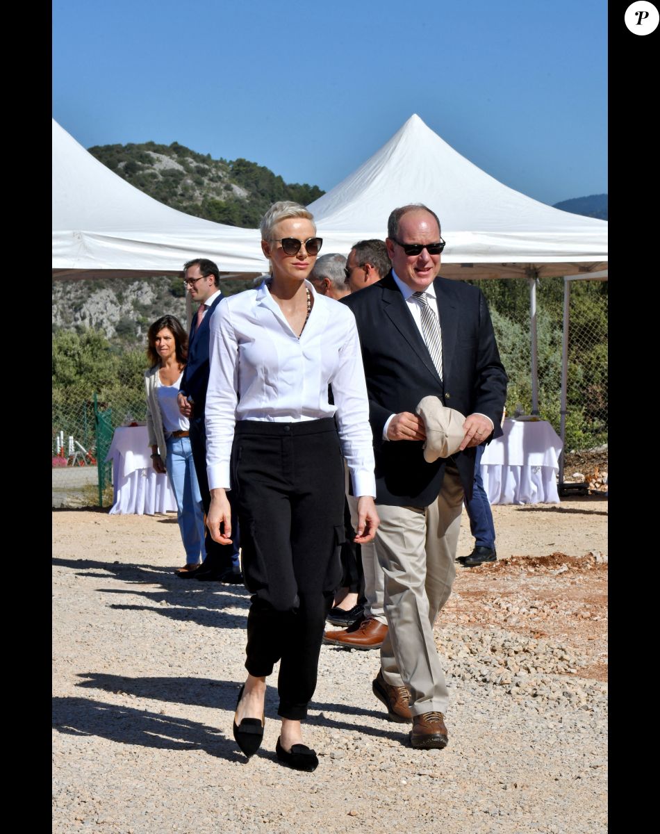 La princesse Charlène de Monaco devient présidente de la SPA, le 12 septembre 2022. © Bruno Bebert/Bestimage