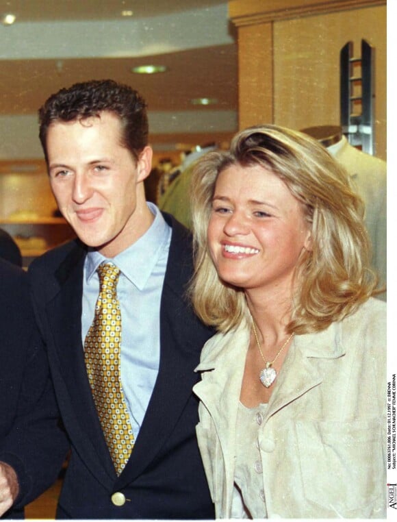 Michael Schumacher et sa femme Corinna.