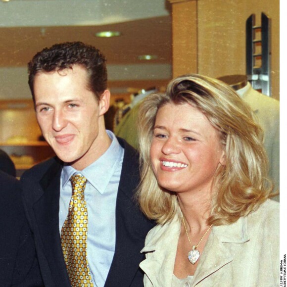 Michael Schumacher et sa femme Corinna.