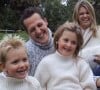 Michael Schumacher, sa femme Corinna et leurs deux enfants Gina Maria et Mick.