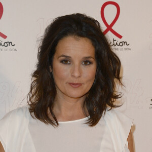Faustine Bollaert - Soirée de lancement de la campagne 2014 du Sidaction au Musée du Quai Branly à Paris, le 10 mars 2014.