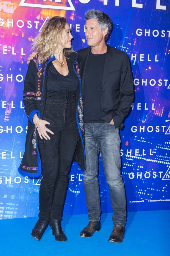 Hélène de Fougerolles et Marc Simoncini - Avant-première du film "Ghost in the Shell" au Grand Rex à Paris. Le 21 mars 2017. © Olivier Borde/Bestimage