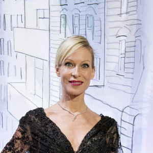 Rebecca Hampton - 64ème Bal de la Rose sur le thème de Manhattan, imaginé par K.Lagerfeld, au profit de la Fondation Princesse Grace, dans la Salle des Etoiles au Sporting Monte Carlo à Monaco. Le 24 mars 2018 © Pierre Villard / Palais Princier / SBM via Bestimage