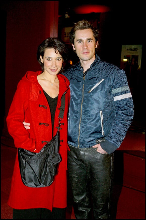 Marie Fugain et Richard Charest à l'avant-première de "Podium" à l'Olympia le 2 février 2004