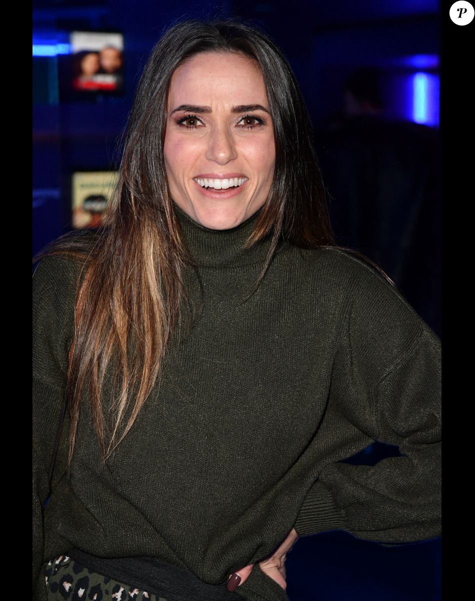 Capucine Anav - Inauguration de la salle de projection privée et éphémère Amazon Prime Video Club, dont l'accès est entièrement gratuit, place de La Madeleine à Paris. Le 9 décembre 2021 © Veeren / Bestimage