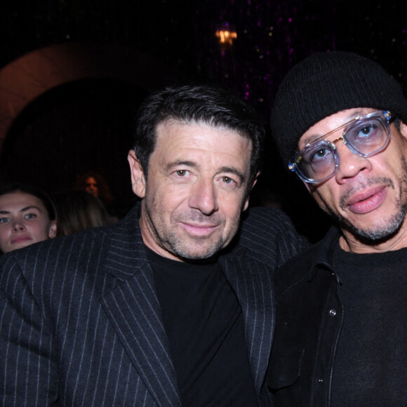 Exclusif - Patrick Bruel, JoeyStarr - Soirée du 100ème anniversaire du restaurant "Le Boeuf sur le Toit" à Paris le 15 novembre 2022. Lieu mythique du jazz à la vaste salle Art déco élégante, pour une cuisine française revisitée et de saison. © Rachid Bellak/Bestimage 