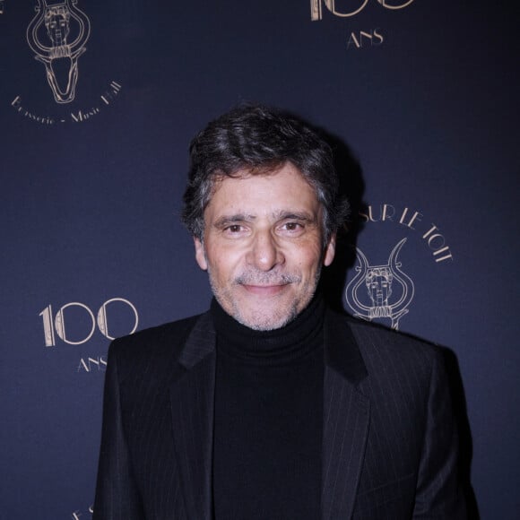 Exclusif - Pascal Elbé - Soirée du 100ème anniversaire du restaurant "Le Boeuf sur le Toit" à Paris le 15 novembre 2022. Lieu mythique du jazz à la vaste salle Art déco élégante, pour une cuisine française revisitée et de saison. © Rachid Bellak/Bestimage 