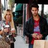 Shauna Sand avec un ami à Beverly Hills le 13 février 2010