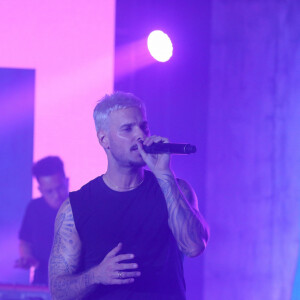Exclusif - M Pokora retrouve la scène lors d'un concert au Casa Music Show au Sofitel Casablanca Tour Blanche organisé par K.Cheddadi le 7 octobre 2022. M Pokora a fait son grand retour à la musique (après un passage par le théâtre) avec le clip de la chanson "Qui on est". M. Pokora prépare pour 2023 une tournée exceptionnelle pour fêter ses 20 ans de carrière. L'Épicentre Tour débutera le 10 juin 2023 à Paris pour se terminer le 12 décembre à Lyon. Il passera par la France, la Belgique et la Suisse. © Philippe Doignon / Bestimage