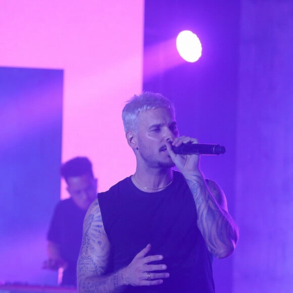 Exclusif - M Pokora retrouve la scène lors d'un concert au Casa Music Show au Sofitel Casablanca Tour Blanche organisé par K.Cheddadi le 7 octobre 2022. M Pokora a fait son grand retour à la musique (après un passage par le théâtre) avec le clip de la chanson "Qui on est". M. Pokora prépare pour 2023 une tournée exceptionnelle pour fêter ses 20 ans de carrière. L'Épicentre Tour débutera le 10 juin 2023 à Paris pour se terminer le 12 décembre à Lyon. Il passera par la France, la Belgique et la Suisse. © Philippe Doignon / Bestimage