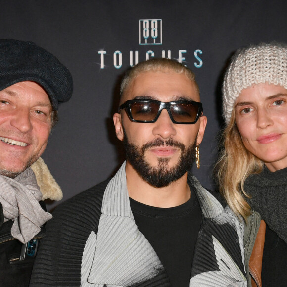 Exclusif - Sofiane Pamart, Alice Taglioni et Laurent Delahousse - Afterparty du concert de Sofiane Pamart à l'Accor Arena (Bercy) à Paris le 17 novembre 2022. © Veeren / Bestimage 