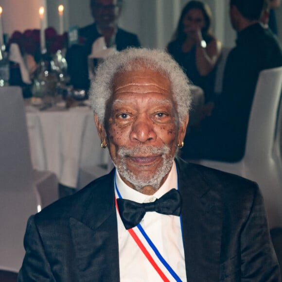 Morgan Freeman - Prix des légendes vivantes de l'aviation à l'hôtel Scalaria Event Resort à Sankt Wolfgang im Salzkammergut, Autriche, le 27 août 2022. © Daniel Hinz/API/Bestimage