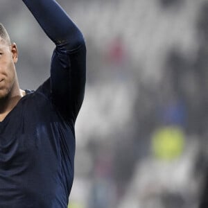 Kylian Mbappe - Match de football du Groupe H de la Ligue des Champions entre la Juventus FC et le Paris Saint Germain au stade Juventus de Turin (Italie), le 2 novembre 2022.