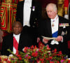 Roi Charles III et Président Cyril Raphimosa - Dîner officiel à Buckingham Palace à Londres en l'honneur du président sud-africain Cyril Raphimosa. Londres, 22 novembre 2022. Photo by Aaron Chown/PA Wire/ABACAPRESS.COM