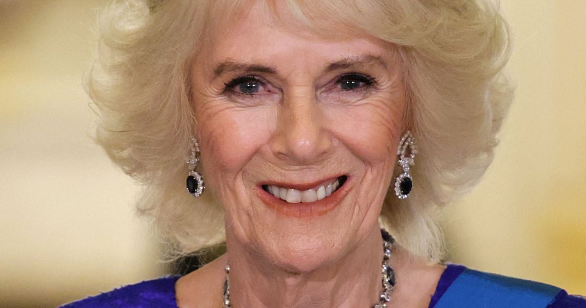 Reine consort Camilla Dîner officiel à Buckingham Palace à Londres en
