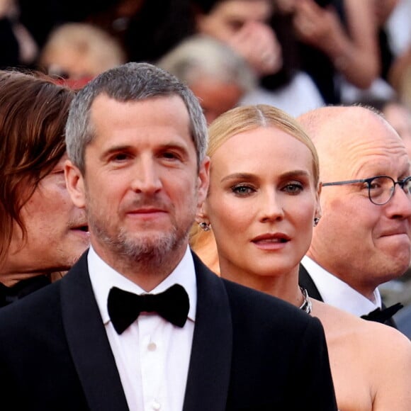 Guillaume Canet, Diane Kruger - Montée des marches pour la cérémonie de clôture du 75ème Festival International du Film de Cannes. Le 28 mai 2022 © Dominique Jacovides / Bestimage