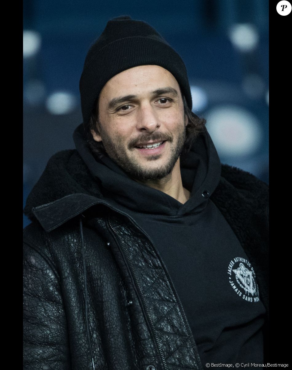 Maxim Nucci dans les tribunes lors du match de Champions League "PSG - Galatasaray (5-0)" au Parc des Princes à Paris, le 11 décembre 2019. © Cyril Moreau/Bestimage