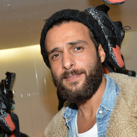 Exclusif - Maxim Nucci - Vernissage du Pop Up Store Ronnie Fieg x Puma Disc Blaze a Paris, le 15 janvier 2014. 