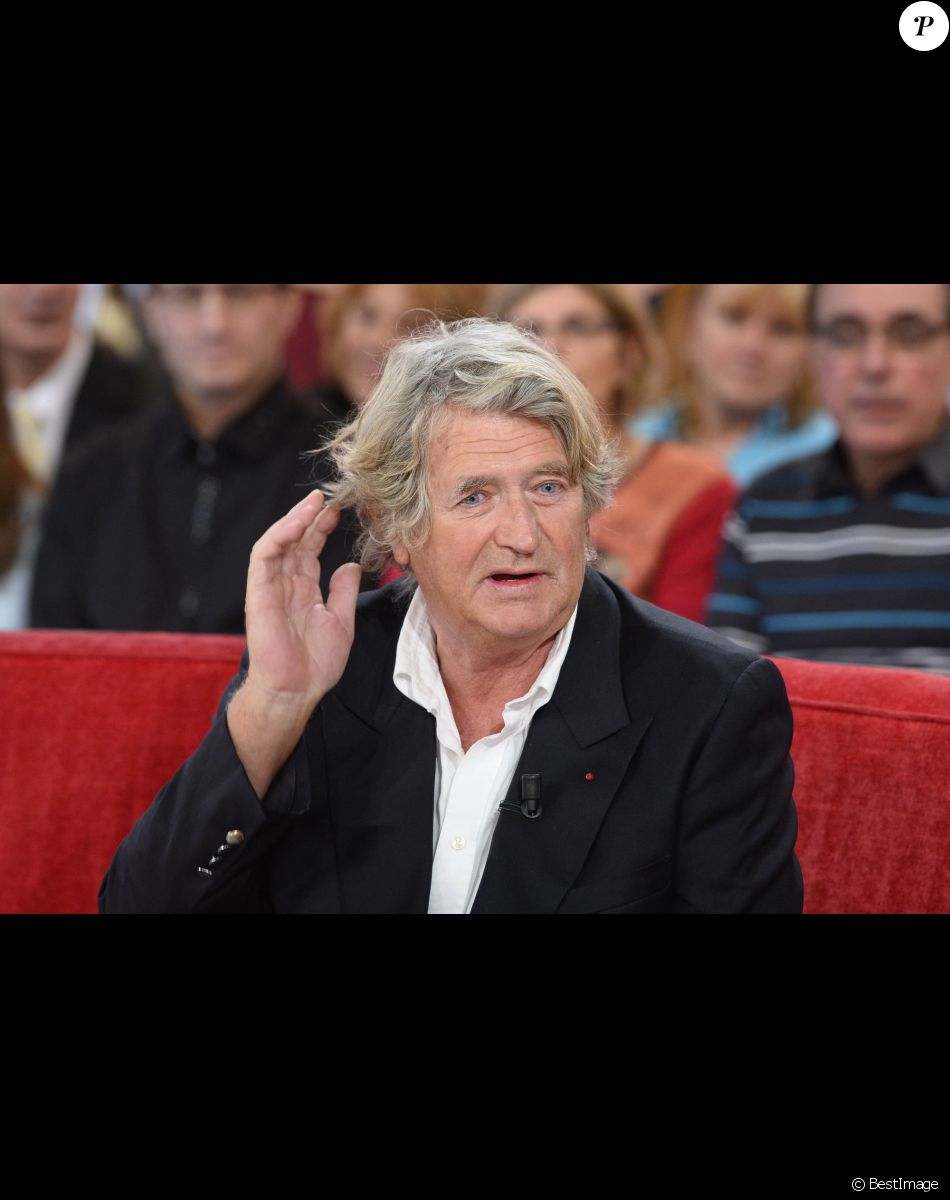 Olivier de Kersauson - Enregistrement de l'emission "Vivement Dimanche", qui sera diffusee le 15 decembre 2013