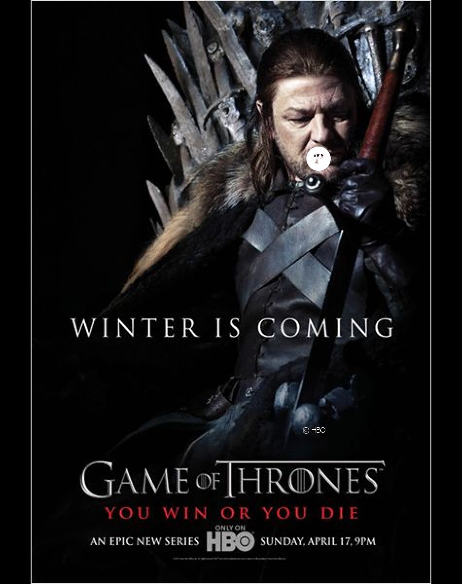 Poster de la série Game of Thrones