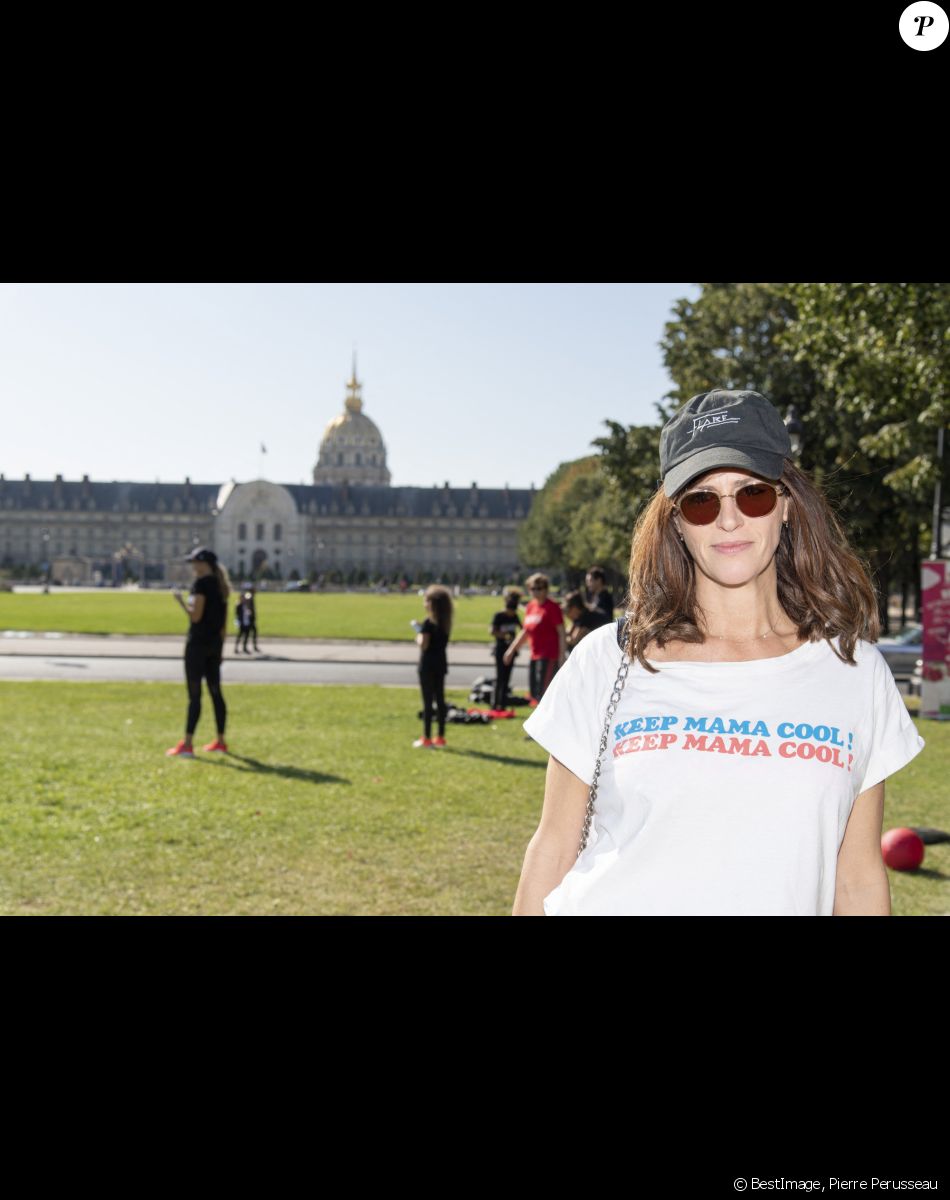 Anne Caillon - 2ème édition du "Bootcamp des Ambassadeurs" aux Invalides à Paris, le 21 septembre 2019. © Pierre Perusseau/Bestimage