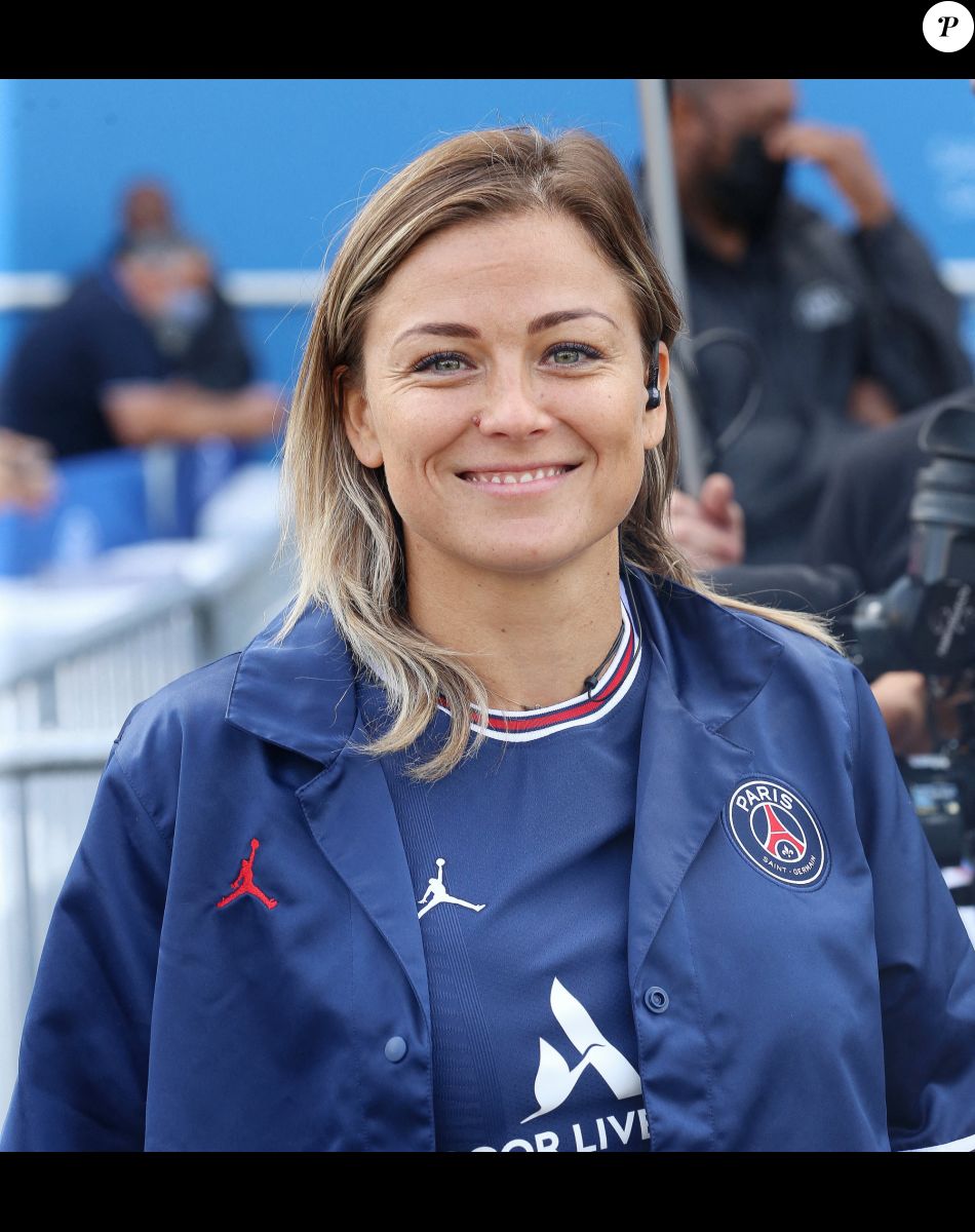 Laure Boulleau au Parc des Princes à Paris, France, le 12 août 2021. © Panoramic/Bestimage