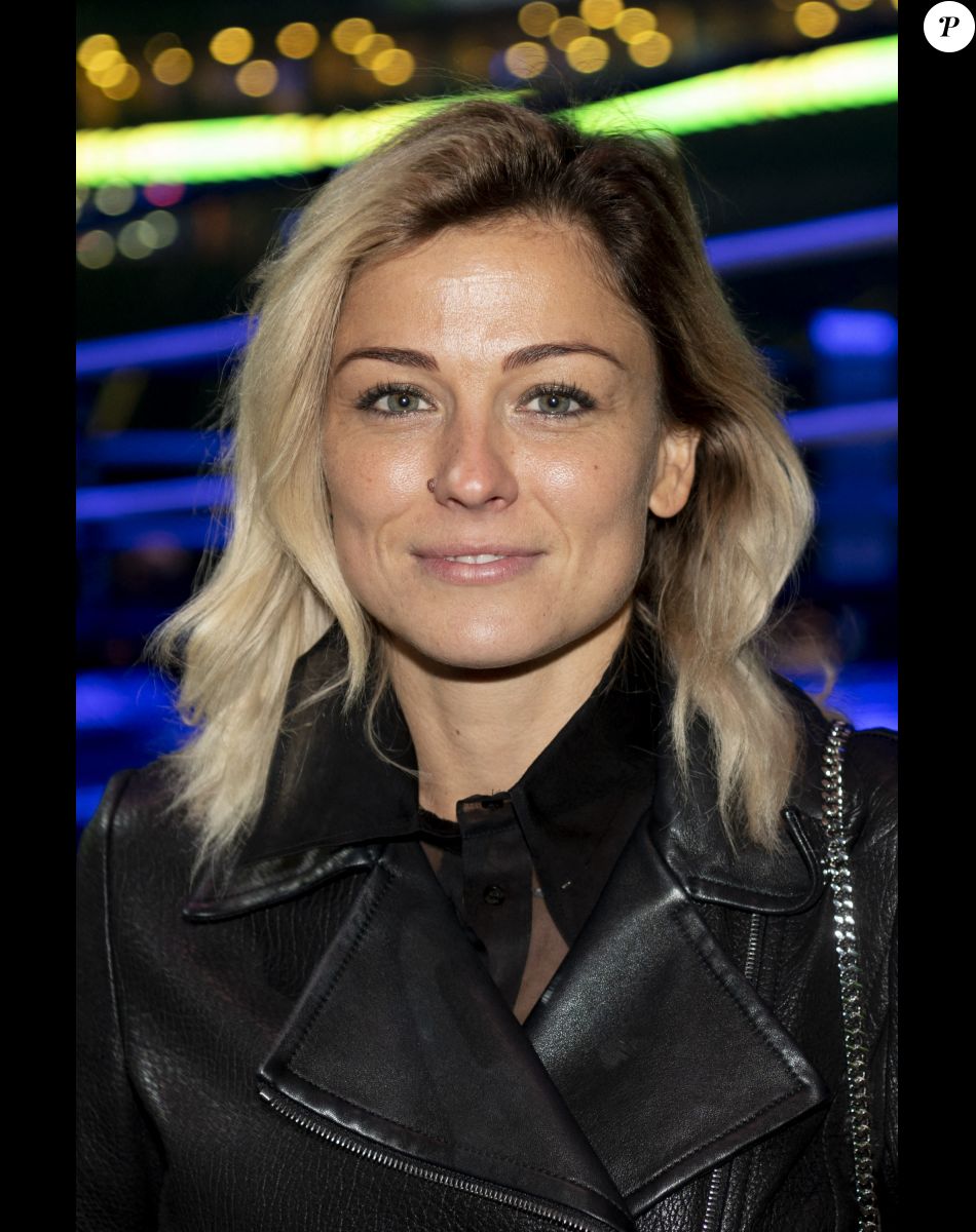 Laure Boulleau - People lors de la soirée de boxe à Paris La Défense Arena le 25 septembre 2020. © JB Autissier / Panoramic / Bestimage