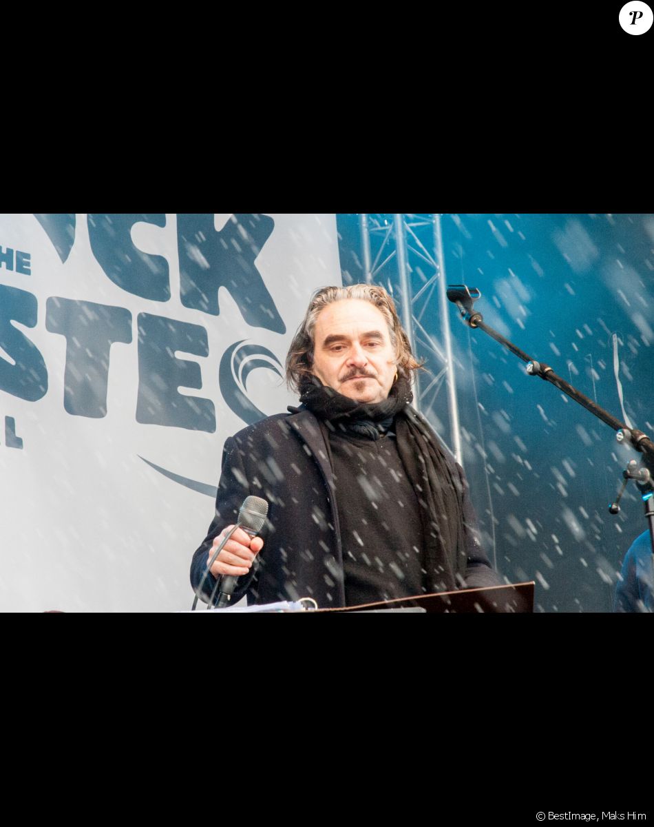 Stephan Eicher lors du Festival Rock the Pistes 2018 à Châtel, France, le 18 mars 2018. © Maks Him/Bestimage