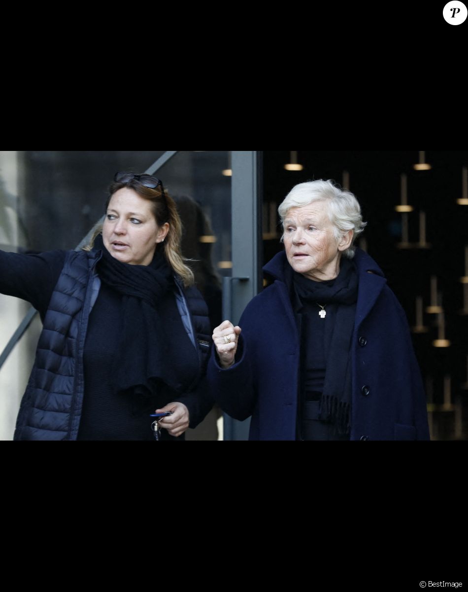 Sorties de l'hommage à Pascal Josèphe au Studio Gabriel à Paris. Le 25 novembre 2022