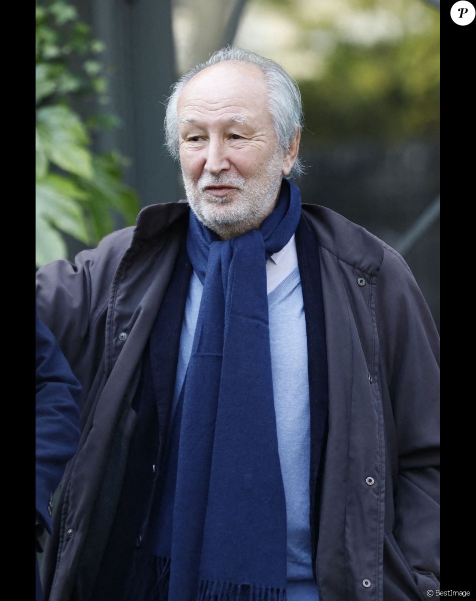 Jérôme Clément - Sorties de l'hommage à Pascal Josèphe au Studio Gabriel à Paris. Le 25 novembre 2022