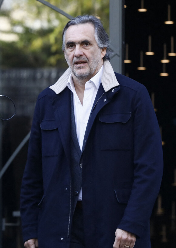 Emmanuel Chain - Sorties de l'hommage à Pascal Josèphe au Studio Gabriel à Paris. Le 25 novembre 2022