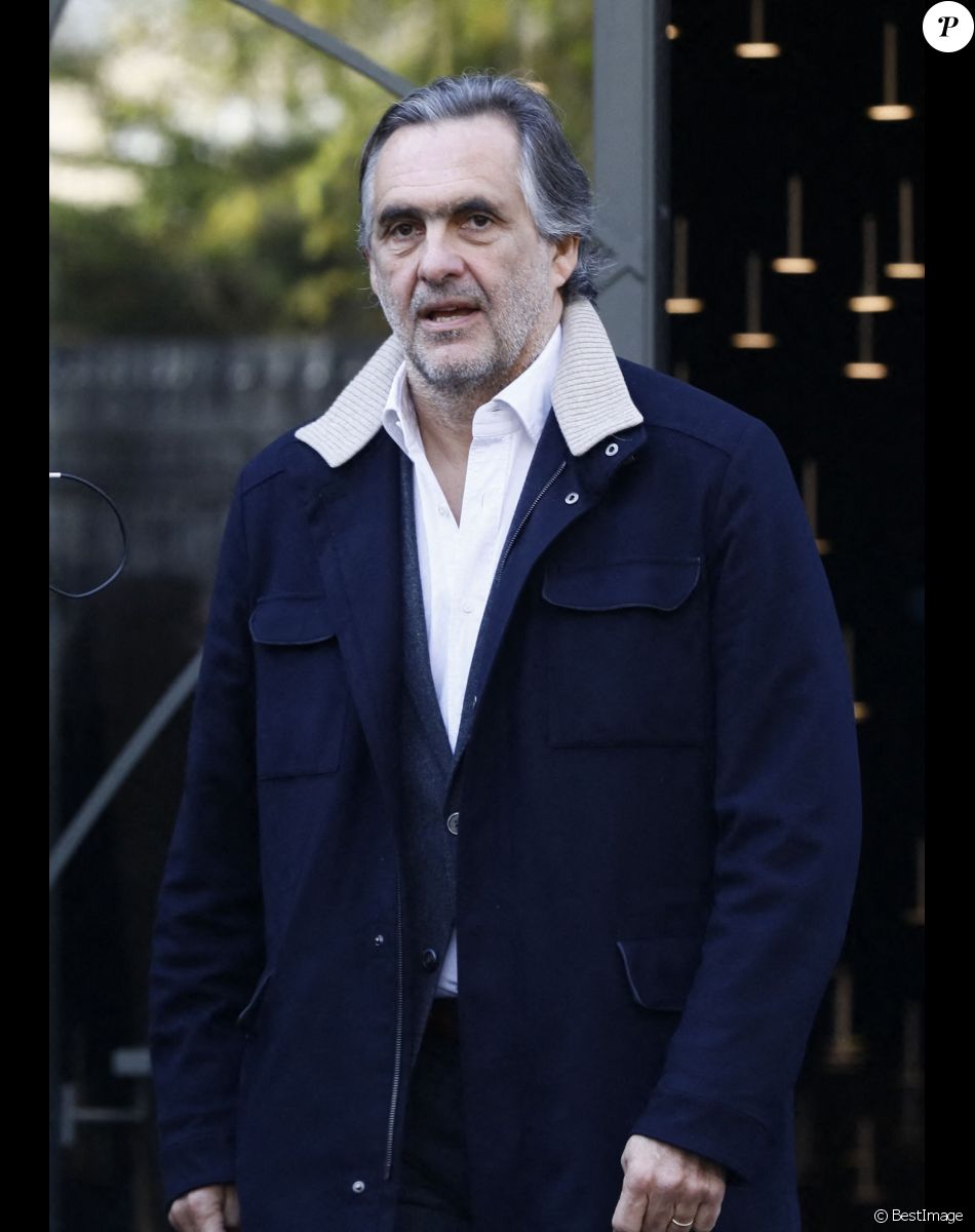 Emmanuel Chain - Sorties de l'hommage à Pascal Josèphe au Studio Gabriel à Paris. Le 25 novembre 2022
