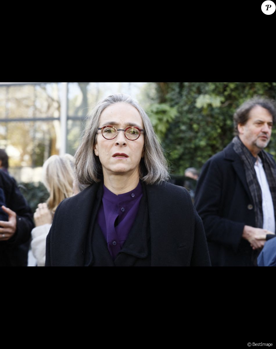Delphine Ernotte - Sorties de l'hommage à Pascal Josèphe au Studio Gabriel à Paris. Le 25 novembre 2022