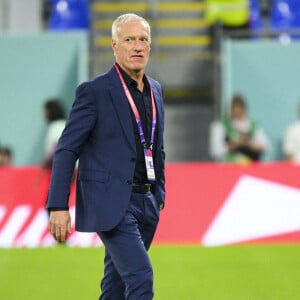 Didier Deschamps entraineur / Selectionneur France - Ambiace avant le match du groupe D opposant la France au Danemark lors de coupe de Mondet à Doha au Qatar.