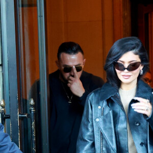 Kylie Jenner quitte un rendez-vous d'affaire à New York le 9 novembre 2022. 