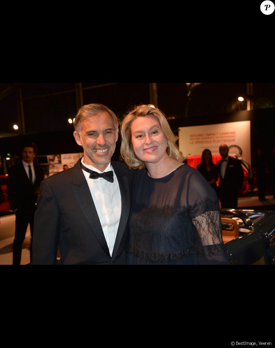 Paul Belmondo et sa femme Luana Belmondo - 35ème cérémonie de remise des grands prix du Festival Automobile International à l'hôtel National des Invalides à Paris, le 28 janvier 2020. © Veeren/Bestimage