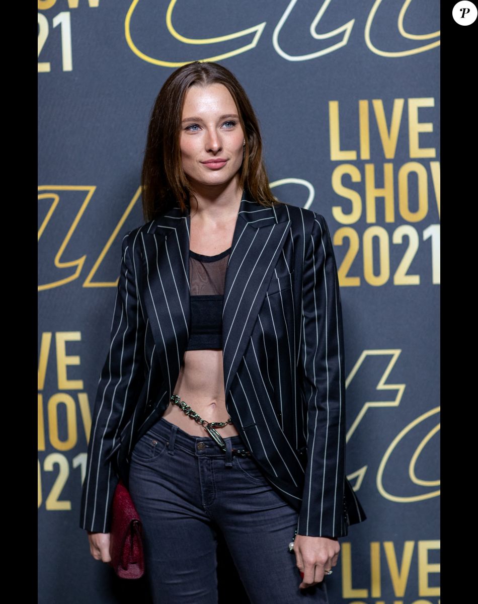 Ilona Smet - Photocall du défilé Etam Live Show à l'Opéra Garnier à Paris. © Tiziano Da Silva / Bestimage