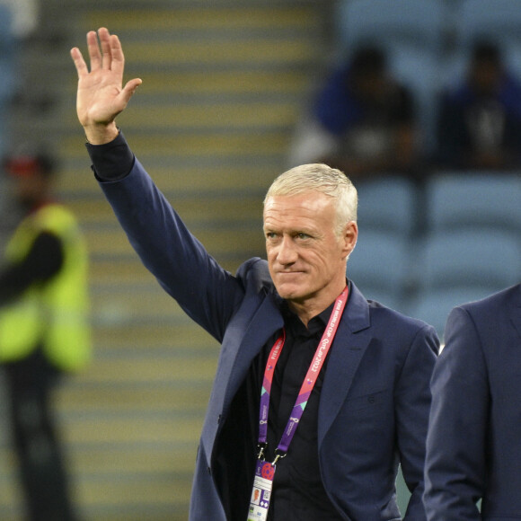 Didier Deschamps (entraineur et sélectionneur de l'équipe de France) - Avant-match de football du groupe D entre la France et l'Australie lors de coupe de Monde au stade Al-Janoub à Doha, Qatar, le 22 novembre 2022. © Jean-Baptiste Autissier/Panoramic/Bestimage