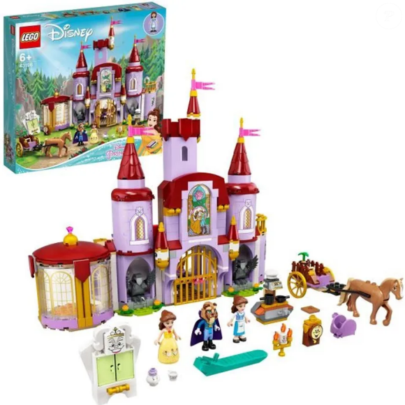 Faites rêver votre enfant pour Noël avec le château de la Belle et le Bête Lego Disney Princess